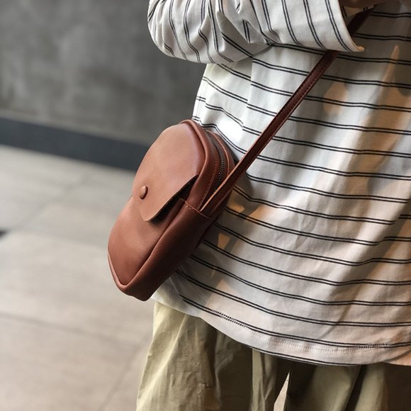 Retro Cambridge bag style one shoulder slant bag for women main image 9
